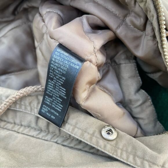 Tan Parka Jacket Women's size S - Picture 8 of 10